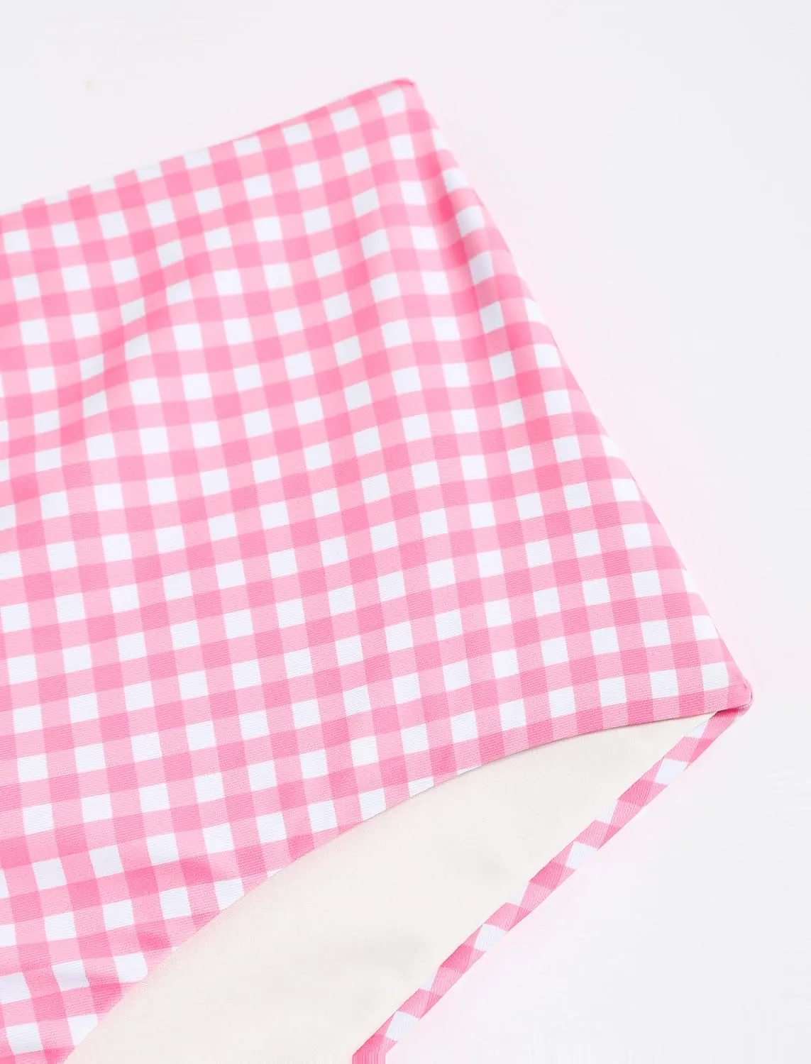 ZAFUL Women's Swim Shorts High Waisted Bow Gingham Floral Print Boyshorts Bathing Suit Swimsuit Bottoms Board Shorts