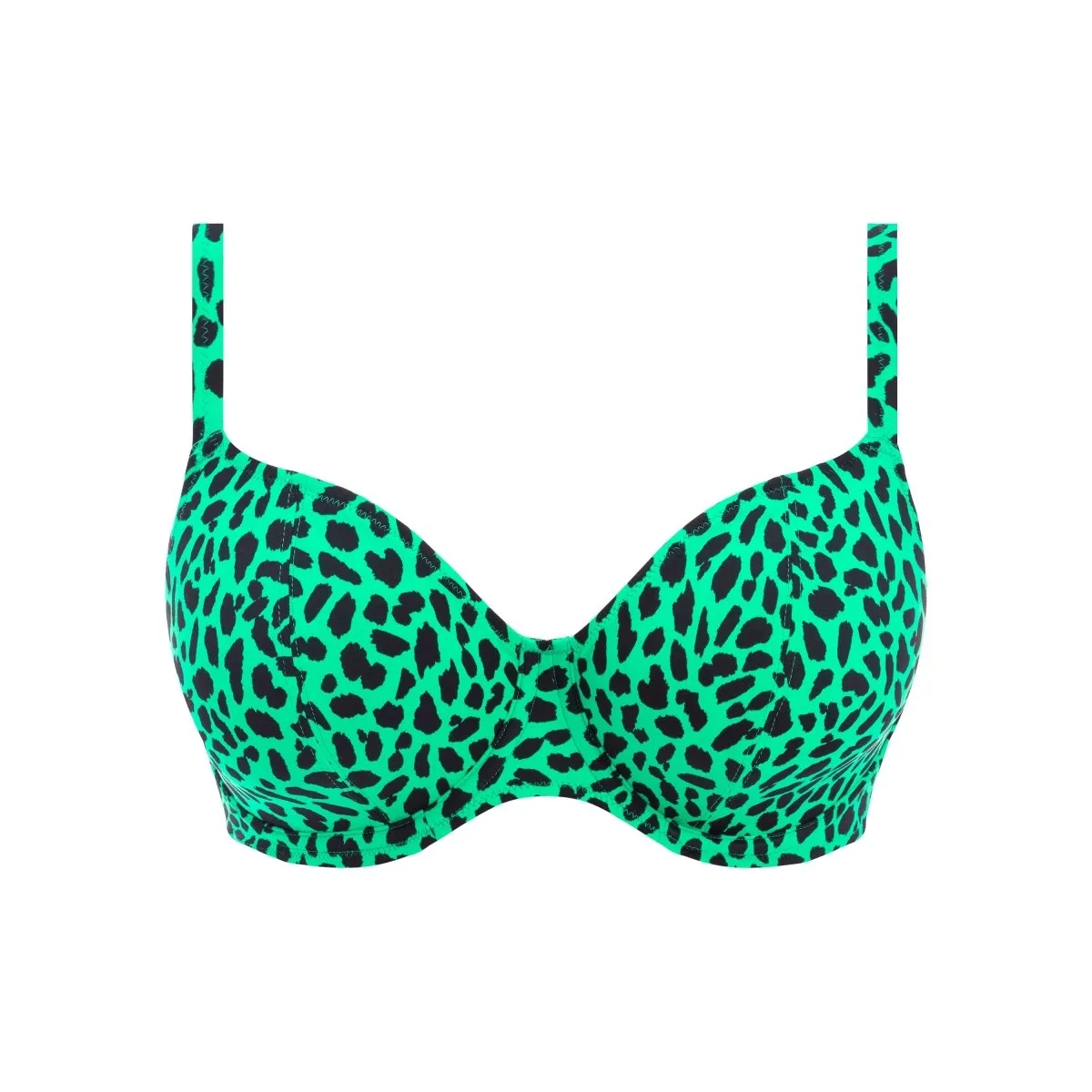 Zanzibar Plunge Bikini Swim Top Jade- AS201102