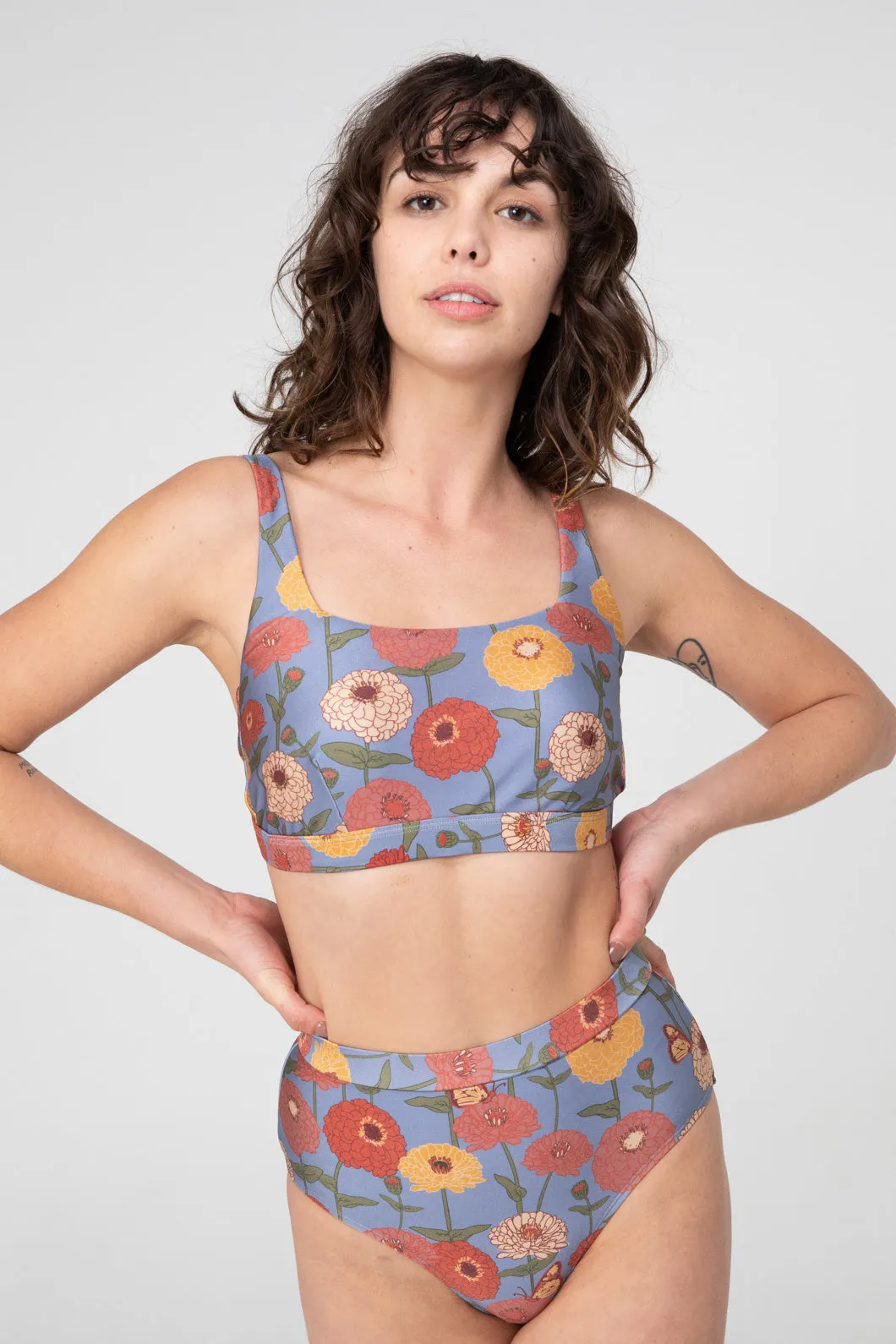 Zinnia Bikini Bottom