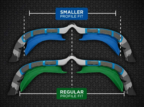 Zoggs Predator Goggles Regular Profile Fit Clear Lens