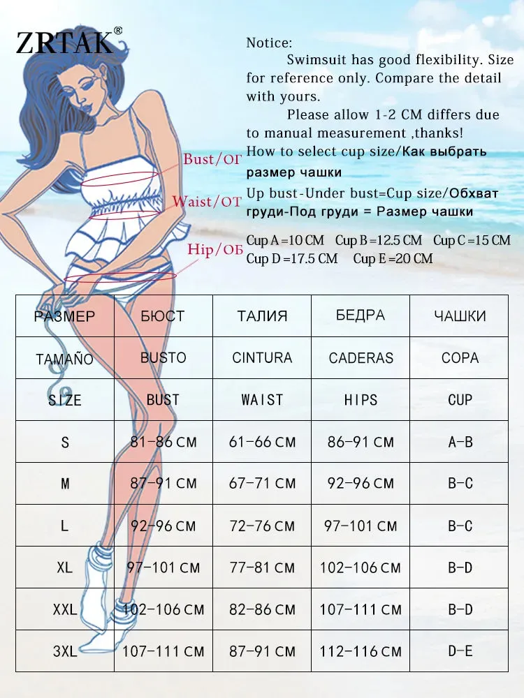 ZRTAK Solid Bikini Sexy Swimwear Women Swimsuit With Ties 2024 Thongs Bathing Suits Solid Color Beachwear Brazilian Biquini